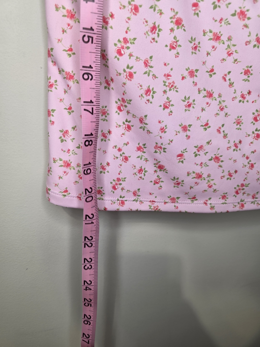 NWT Blogilates Pink Floral Lace-Up Active Tank Top - Picture 7 of 8